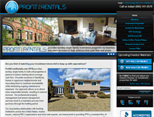 Tablet Screenshot of profitfromrentals.com